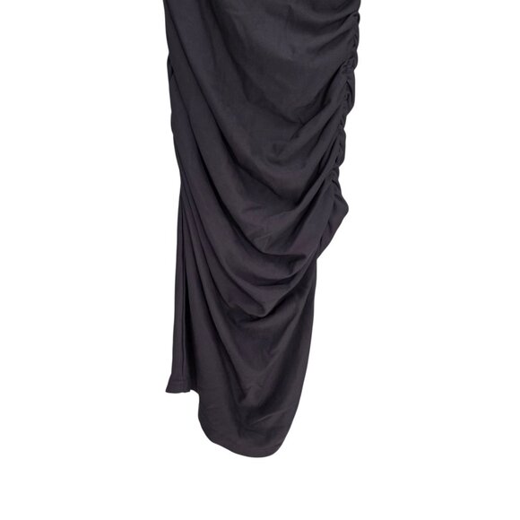 Women's - Alieva Gray Ruched Bodycon Dress, Size Large - Picture 5 of 10